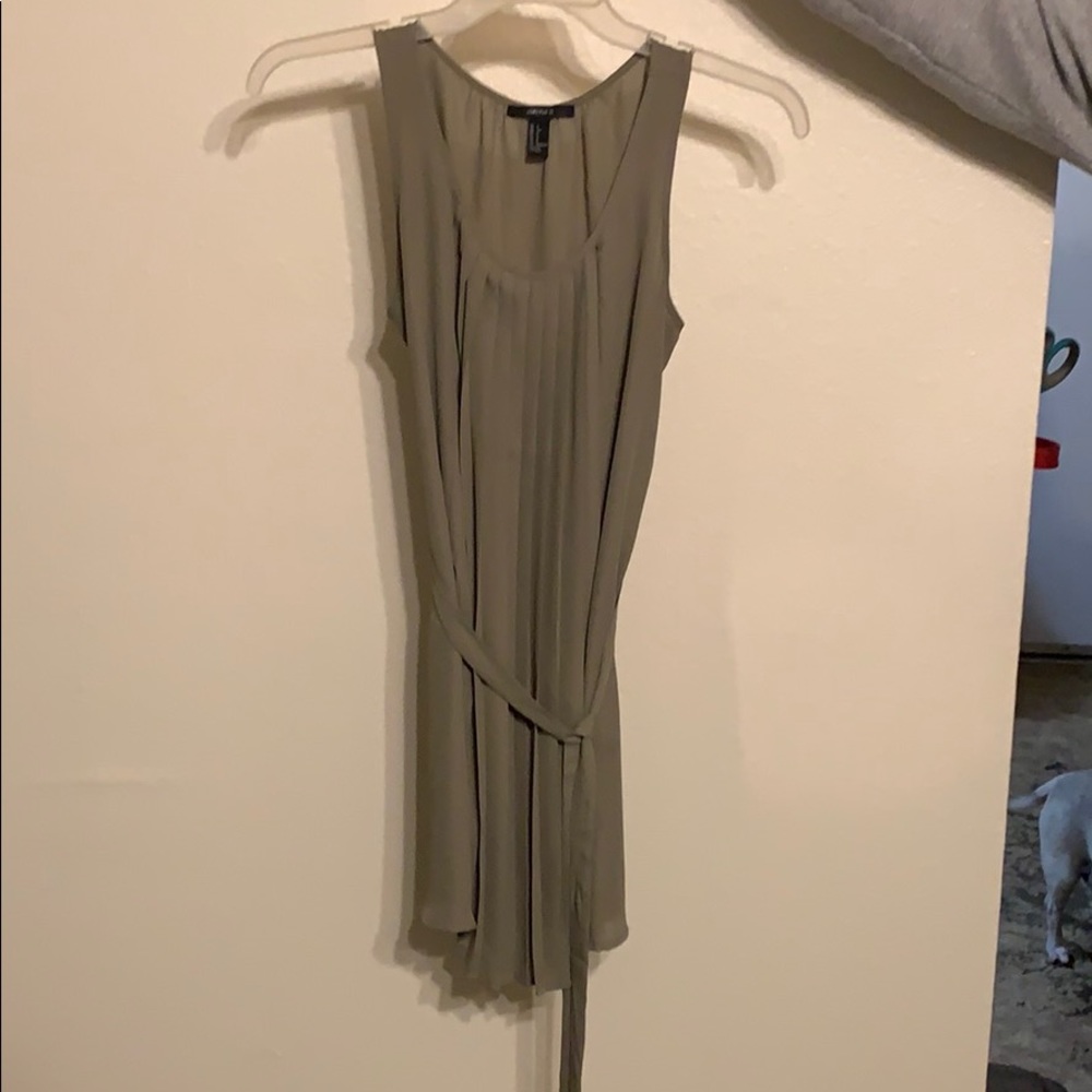 Olive green dress size S